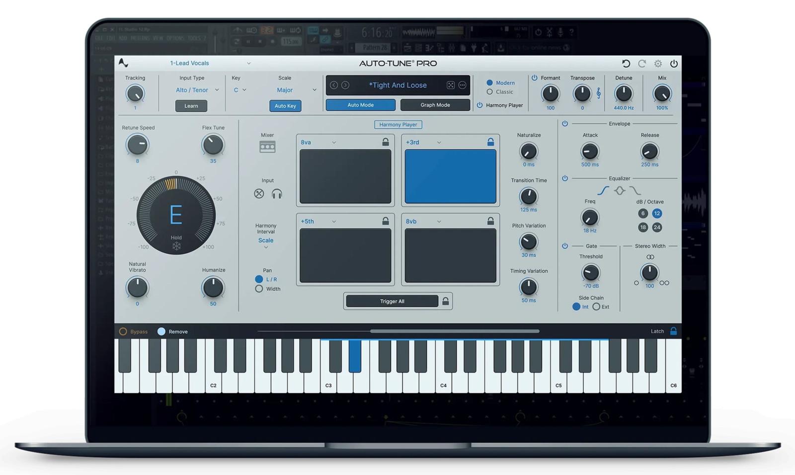 Antares Auto-Tune Pro 11: Illustrated PDF manual in English, Italian, French and Spanish
